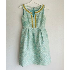 Maggy London Baroque Faceted Bead Dress Sz 6